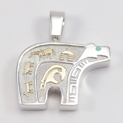 Reversible Bear Pendant by Robert Taylor - Garland's