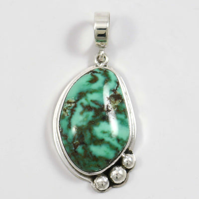 Angel Wing Turquoise Pendant by Noah Pfeffer - Garland's