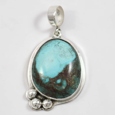 Bisbee Turquoise Pendant by Noah Pfeffer - Garland's