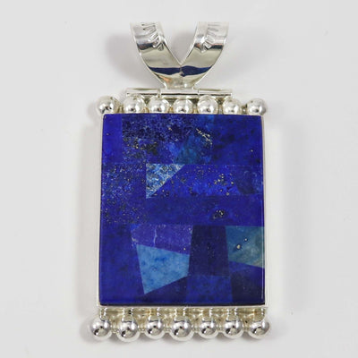 Lapis Pendant by Bryon Yellowhorse - Garland's