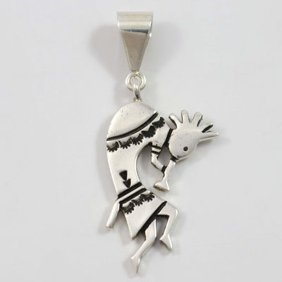 Kokopelli Pendant by Norman Woody - Garland's