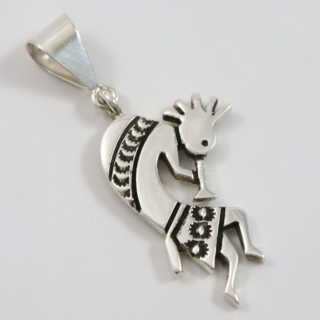 Kokopelli Pendant by Norman Woody - Garland's