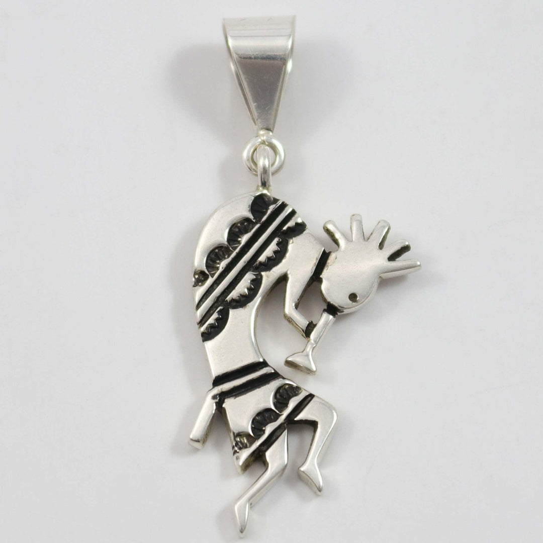 Kokopelli Pendant by Norman Woody - Garland's