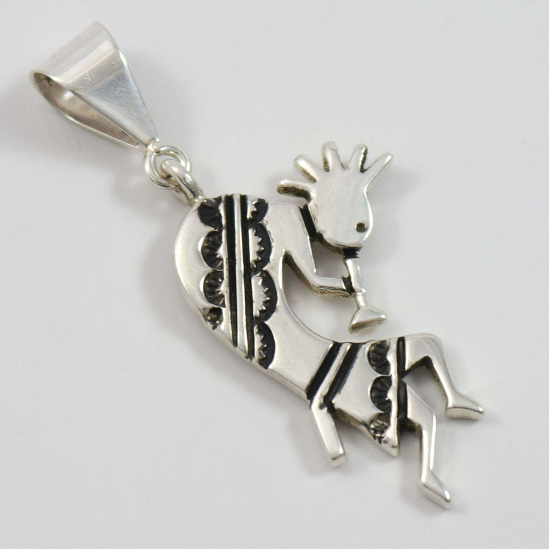 Kokopelli Pendant by Norman Woody - Garland's