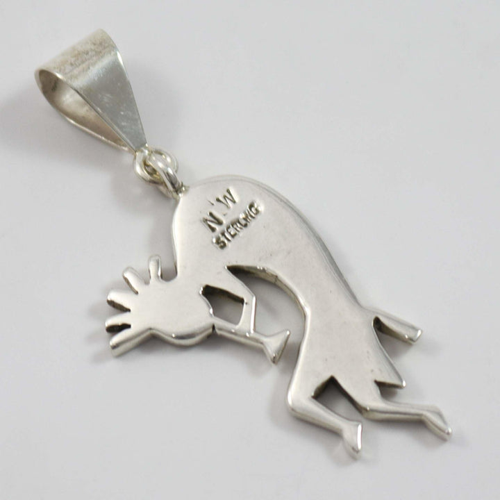 Kokopelli Pendant by Norman Woody - Garland's