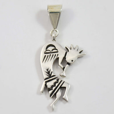 Kokopelli Pendant by Norman Woody - Garland's