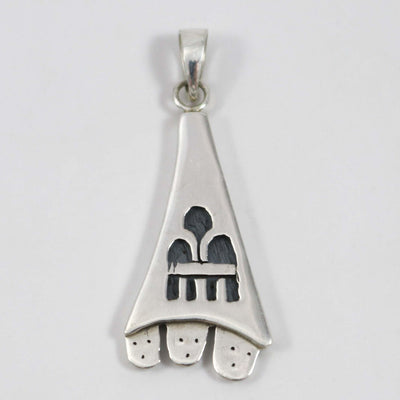 Raincloud Pendant