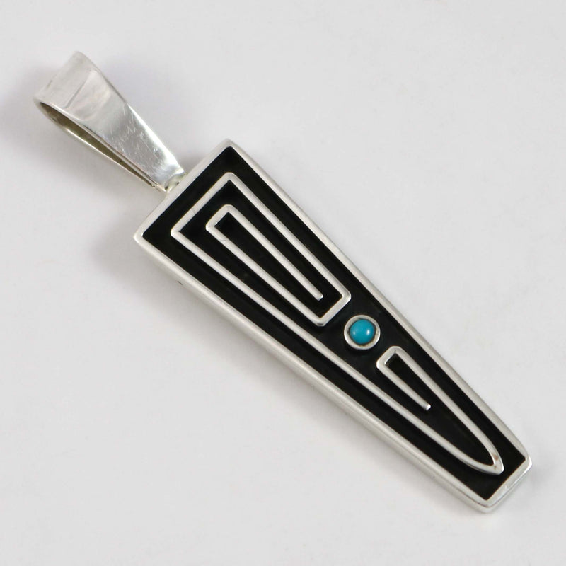 Sleeping Beauty Turquoise Pendant