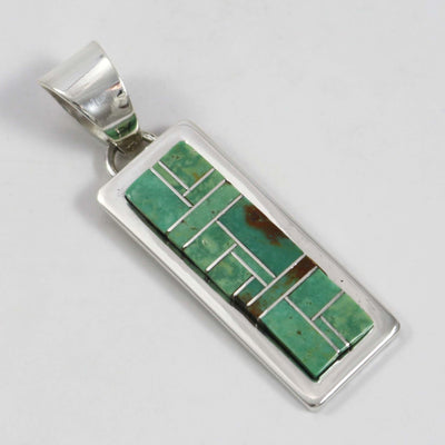 Variscite Inlay Pendant