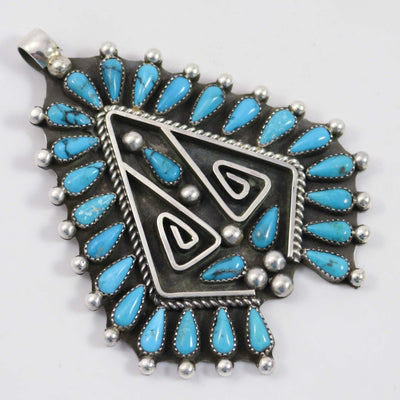 Kingman Turquoise Pendant