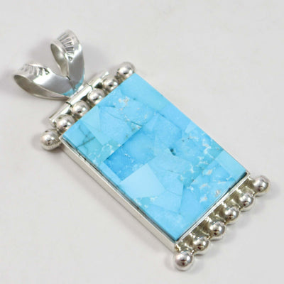 Sleeping Beauty Turquoise Pendant