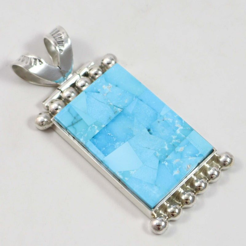 Sleeping Beauty Turquoise Pendant
