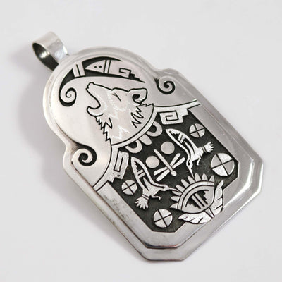 Hopi Overlay Pendant