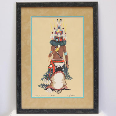 1930s Niman Serigraph by Kyrate Tuvahoema - Garland's