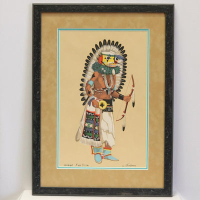 1930s Hotae Serigraph by Kyrate Tuvahoema - Garland's