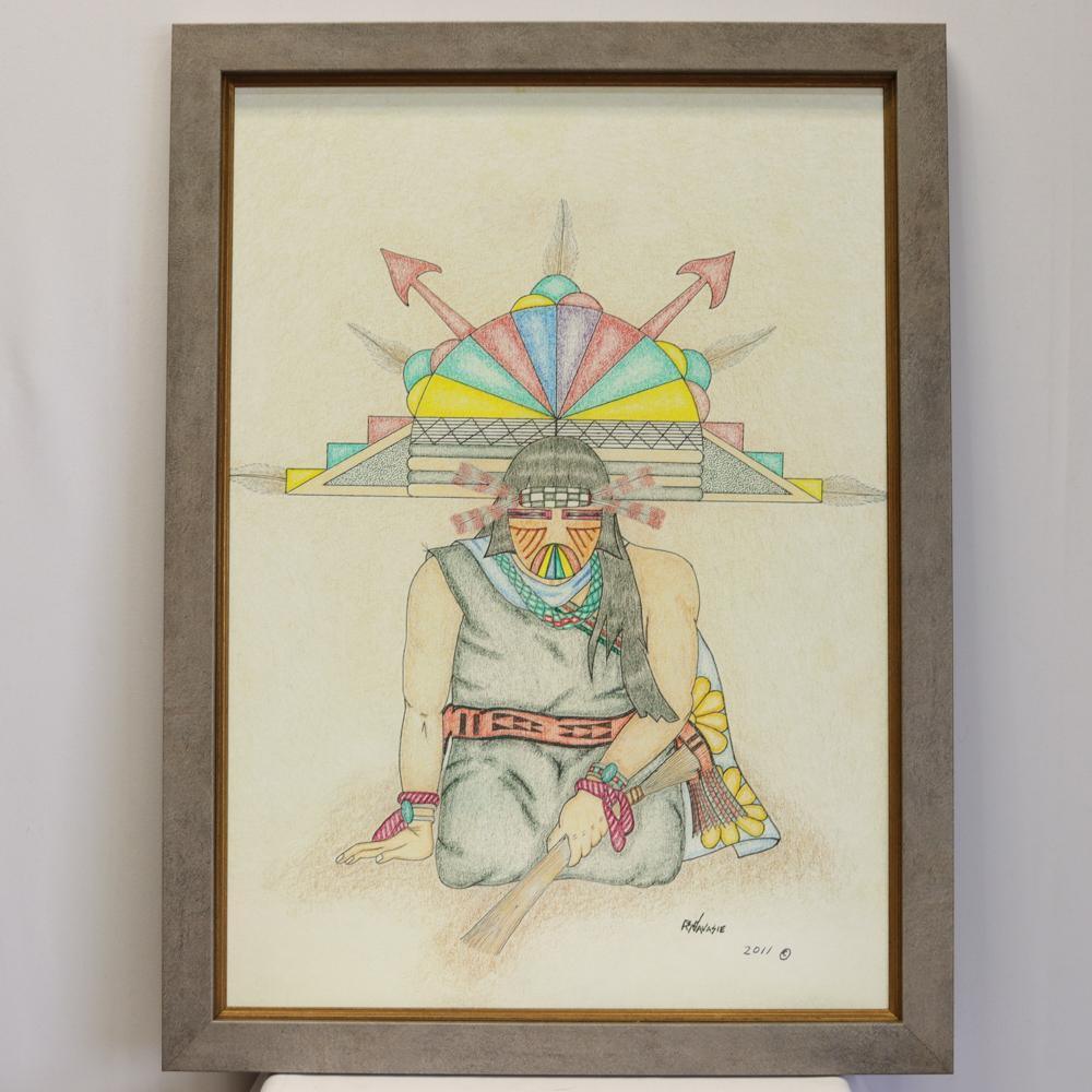 Kachina Painting by Randy Navasie - Garland's