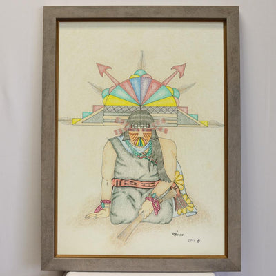Kachina Painting by Randy Navasie - Garland's