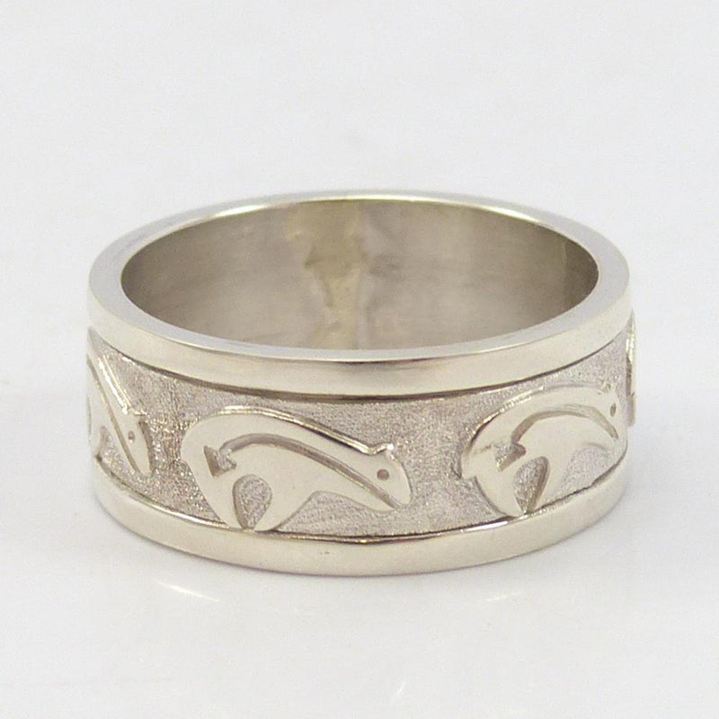 Bear Spinner Ring by Robert Taylor - Garland&