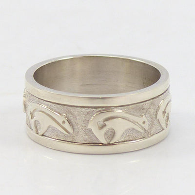 Bear Spinner Ring by Robert Taylor - Garland's