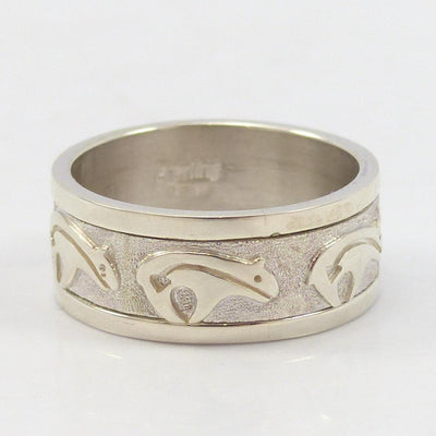 Bear Spinner Ring by Robert Taylor - Garland's