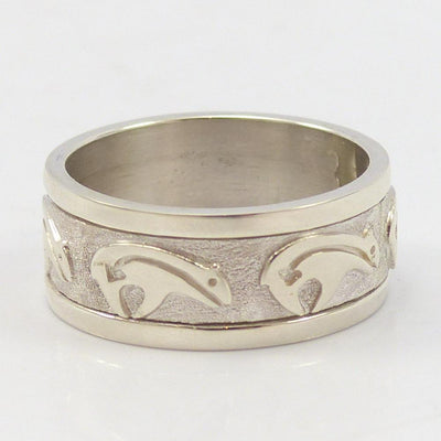 Bear Spinner Ring by Robert Taylor - Garland's