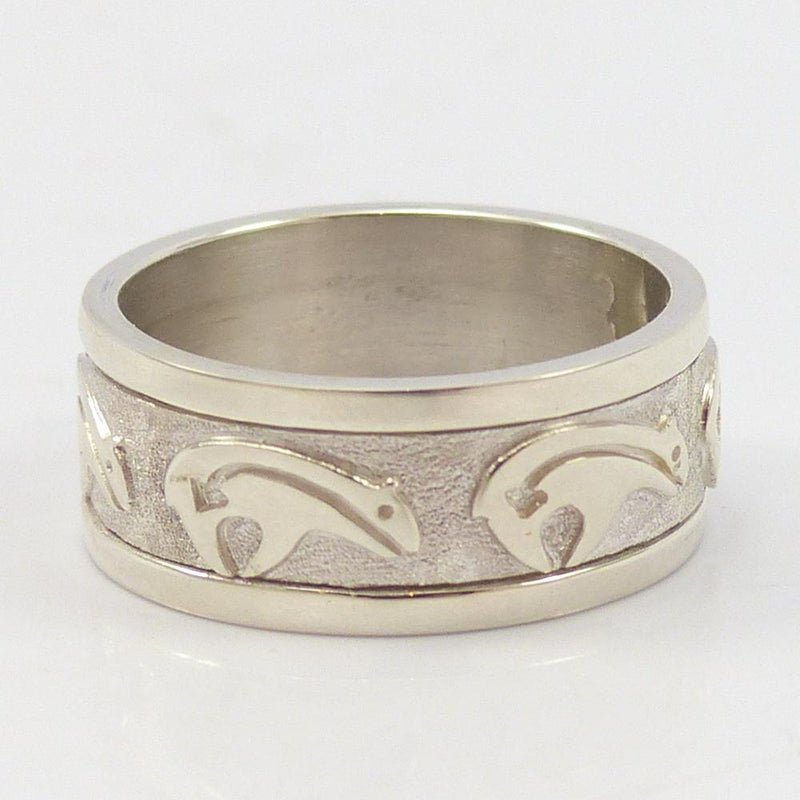 Bear Spinner Ring by Robert Taylor - Garland&