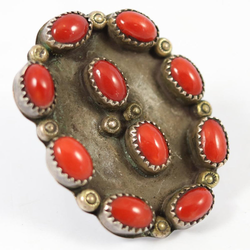 1960s Coral Ring by Vintage Collection - Garland&