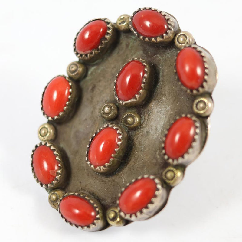 1960s Coral Ring by Vintage Collection - Garland&