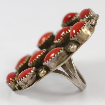 1960s Coral Ring by Vintage Collection - Garland's