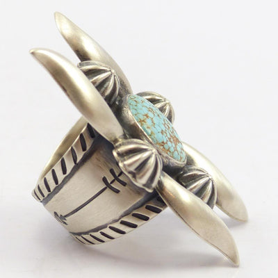 Number Eight Turquoise Ring by Wyatt Lee-Anderson - Garland's