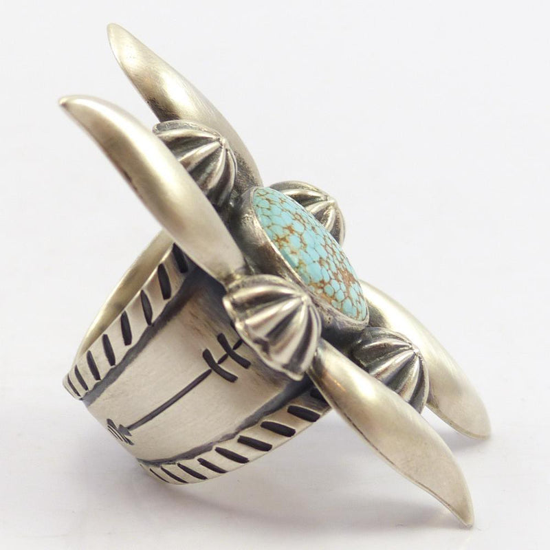 Number Eight Turquoise Ring by Wyatt Lee-Anderson - Garland&