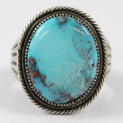 Bisbee Turquoise Ring by Steve Arviso - Garland's