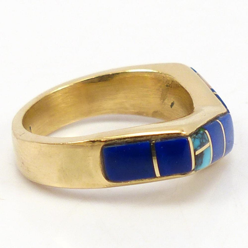 Gold Inlay Ring by Rose Ann Lee - Garland&