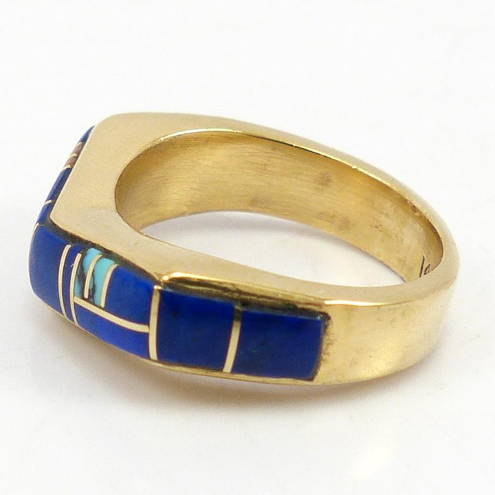 Gold Inlay Ring by Rose Ann Lee - Garland's
