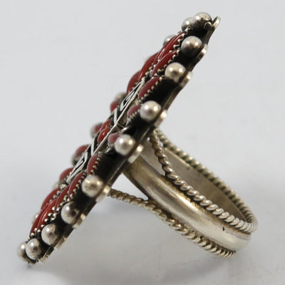 Coral Ring by Billy Betoney - Garland's