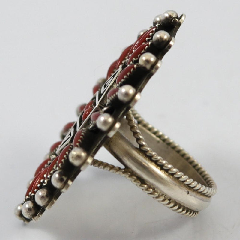 Coral Ring by Billy Betoney - Garland&