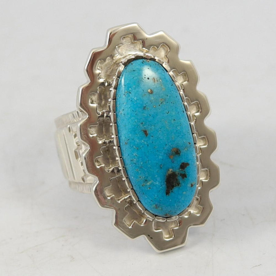 Morenci Turquoise Ring by Dina Huntinghorse - Garland's