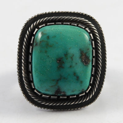 Indian Mountain Turquoise Ring by Steve Arviso - Garland's