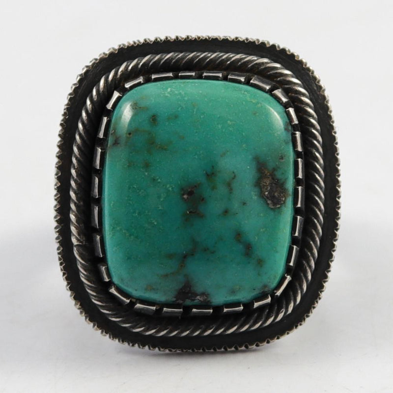 Indian Mountain Turquoise Ring by Steve Arviso - Garland&