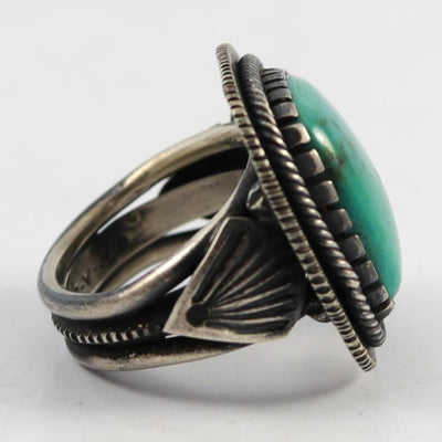 Indian Mountain Turquoise Ring by Steve Arviso - Garland's