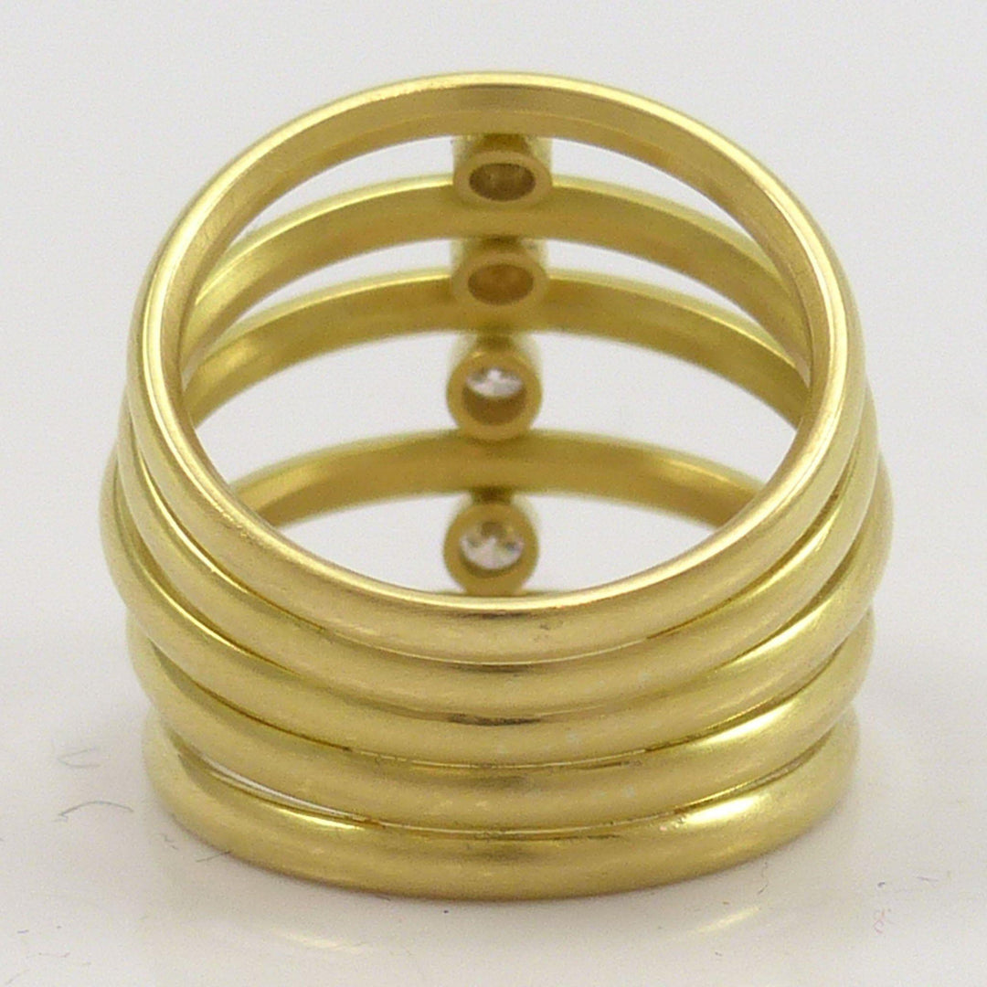 Gold and Diamond Ring by Maria Samora - Garland's