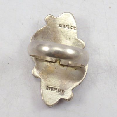 1970s Coral Ring by Carmelita Simplicio - Garland's