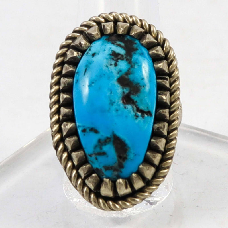 Kingman Turquoise Ring by Bob Robbins - Garland&