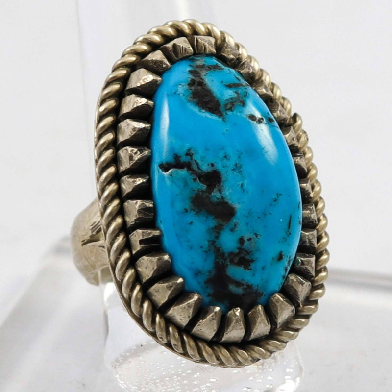 Kingman Turquoise Ring by Bob Robbins - Garland&