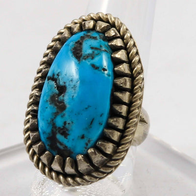 Kingman Turquoise Ring by Bob Robbins - Garland's