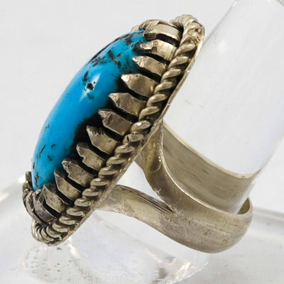 Kingman Turquoise Ring by Bob Robbins - Garland's