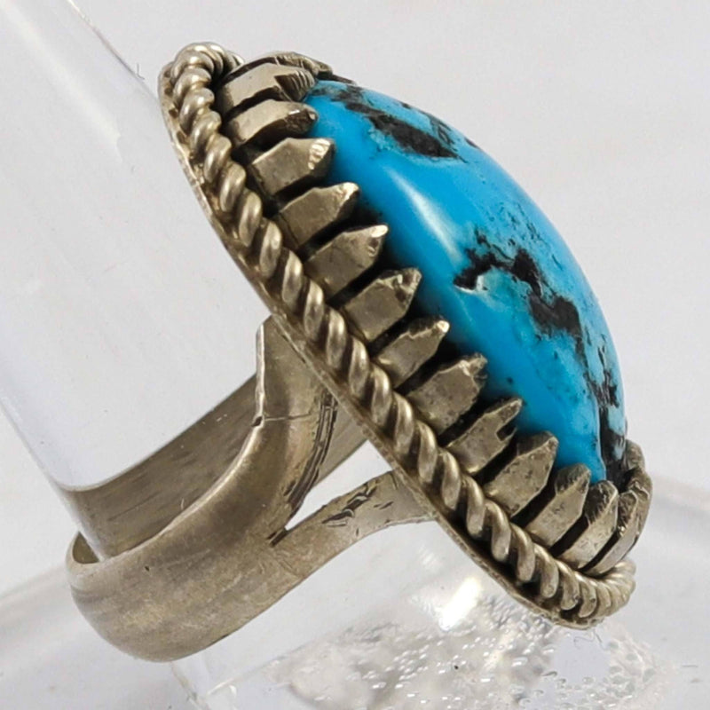 Kingman Turquoise Ring by Bob Robbins - Garland&