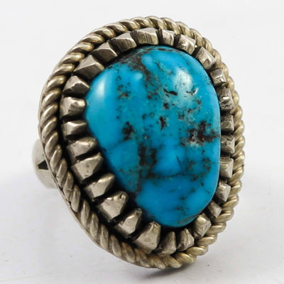 Kingman Turquoise Ring by Bob Robbins - Garland's