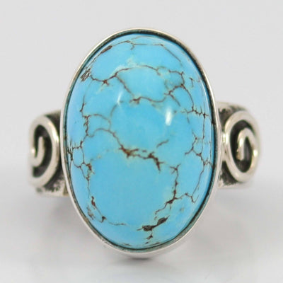Carico Lake Tuquoise Ring by Noah Pfeffer - Garland's