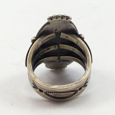 Blue Gem Turquoise Ring by Steve Arviso - Garland's